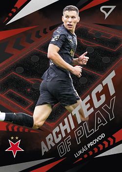 Lukas Provod Slavia Praha SportZoo Chance Liga 2024/25 2. serie Achitects of Play #AP-04